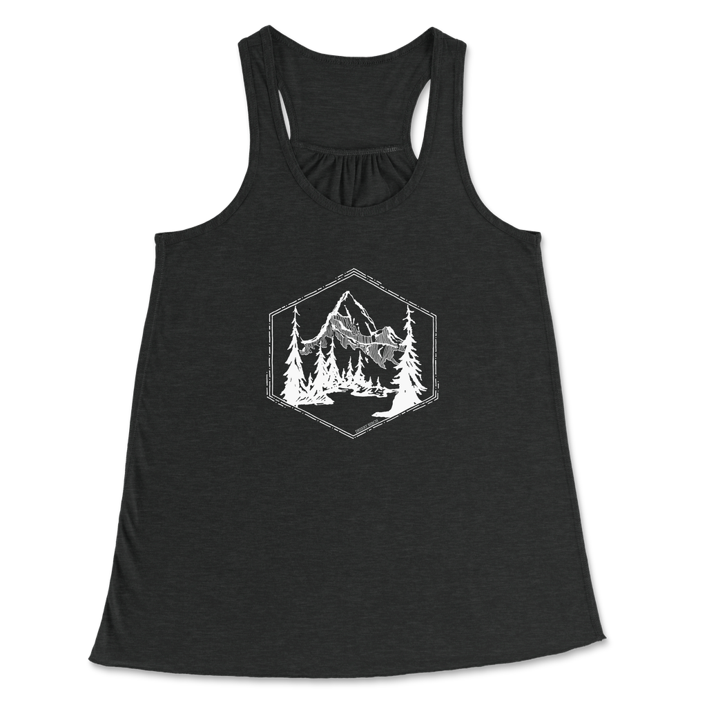 Mountains Racerback Tank Top