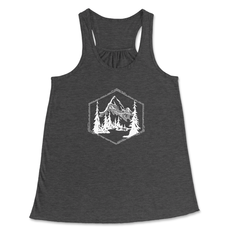 Mountains Racerback Tank Top