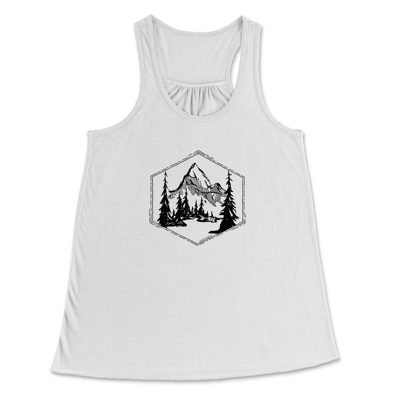 Mountains Racerback Tank Top