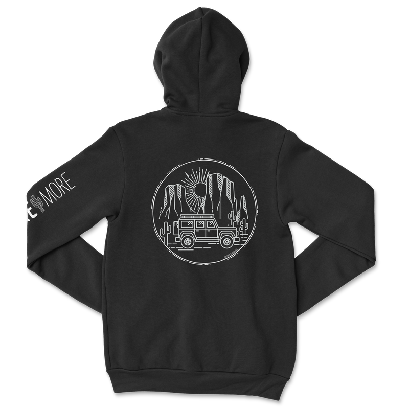 Explore More Cactus Zip-Up Hoodie