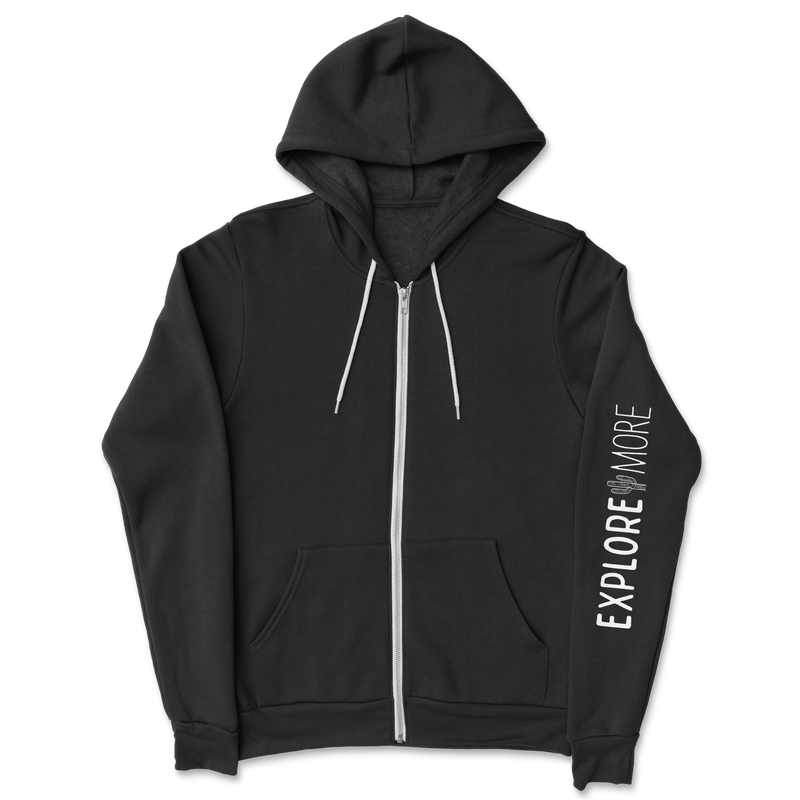 Explore More Cactus Zip-Up Hoodie