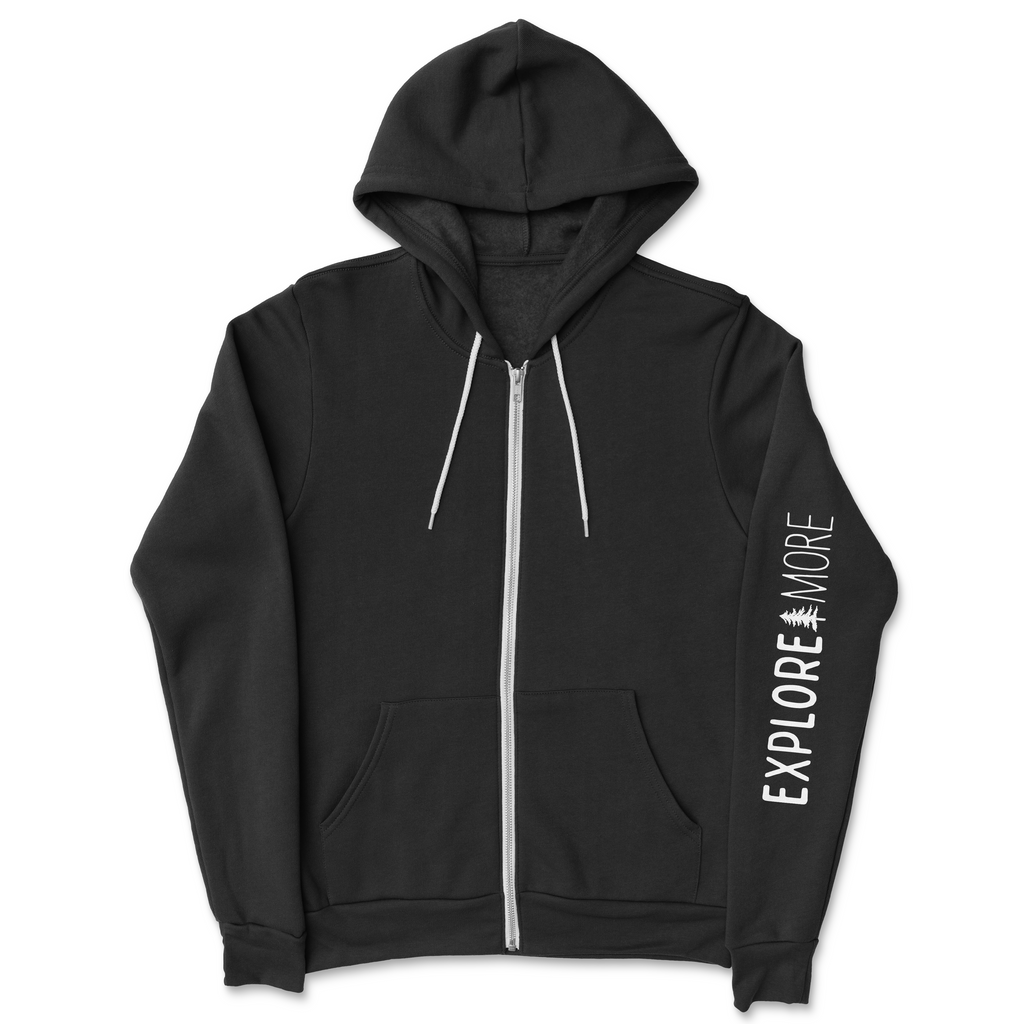 Explore More Tree Zip-Up Hoodie