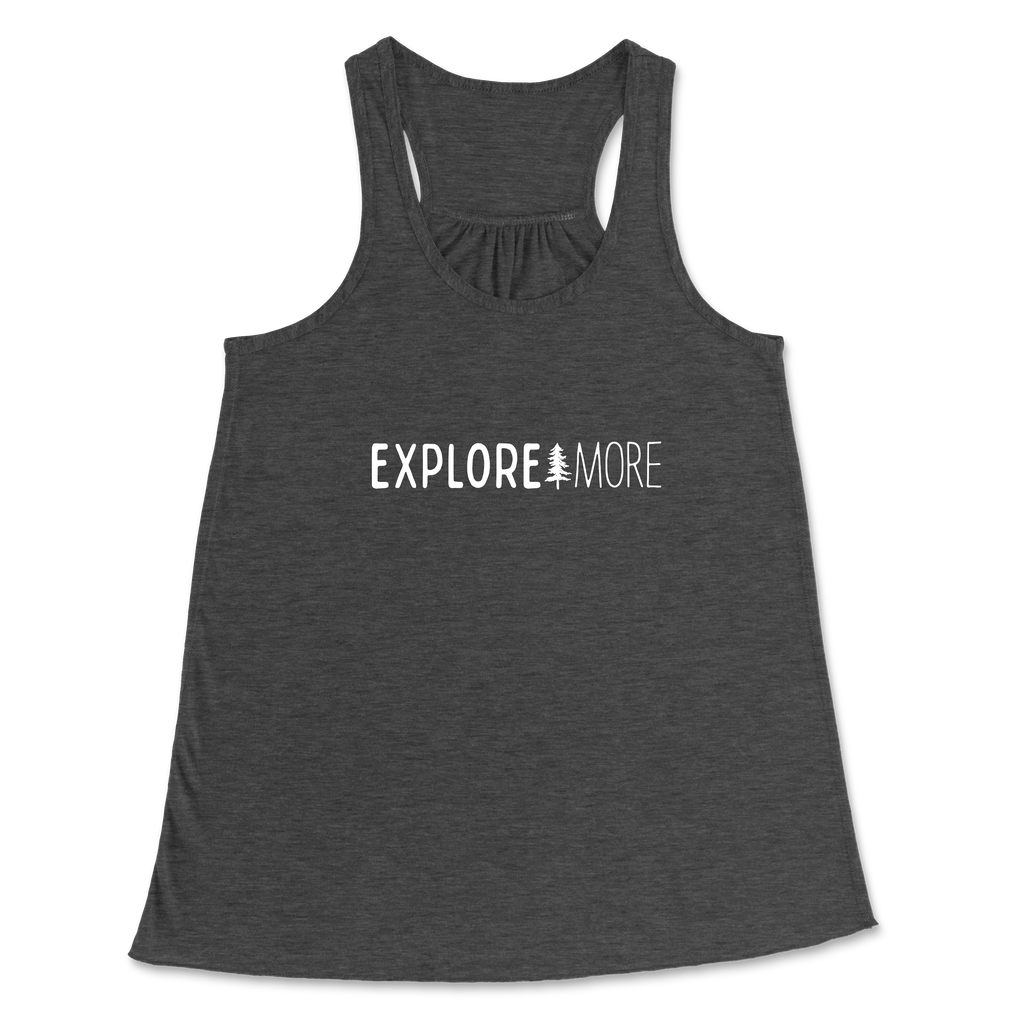 Explore More Tree Racerback Tank Top